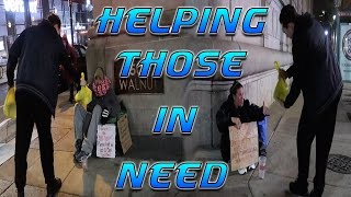 FEEDING THE HOMELESS ON THANKSGIVING [upl. by Pearlman526]