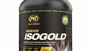 No Bs Review PVL ISO GOLD PROTEIN POWDER [upl. by Maddy]