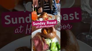 Sunday Roast at Hawksmoor 🍽️🥩 Food Travel Shorts London [upl. by Meekyh]