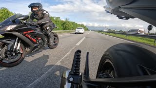 Kawasaki zx10r na tocada goprohero10 gopro [upl. by Letnohs]