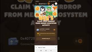 MemeFi withdrawal process  Memefi Token Claim OKX  Memefi Airdrop claim Memefi Airdrop Withdrawal [upl. by Lomasi814]