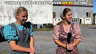 Its Crazy In Pennsylvania Even The Amish Are Voting For Trump [upl. by Samford518]