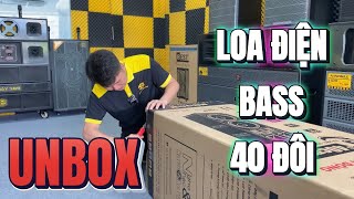 Unbox Loa Điện Công Suất Lớn quot Chính Hãng quot NANOMAX PRO369D  Bass 40 Đôi  ĐIỆN MÁY 369 [upl. by Aip]