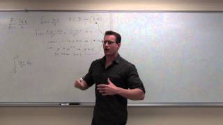 Calculus 2 Lecture 93 Using the Integral Test for ConvergenceDivergence of Series PSeries [upl. by Airdnal]