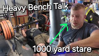 Angry Marine Heavy Bench Press Session Community lifter highlight tommyh5 sephist [upl. by Ahswat]