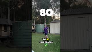 Day 6 of doing a whip crack for every subscriber shorts whip [upl. by Greta660]