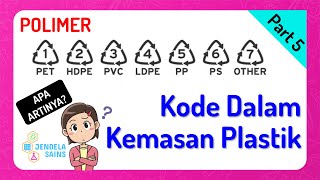 Polimer • Part 5 Kode Dalam Kemasan Plastik dan Dampak Penggunaan Polimer [upl. by Bourn409]