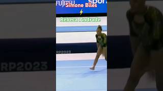 🟢SIMONE BILES X REBECA ANDRADEQUEM VENCE ESSE DUELO🟢shorts viralvideo ytshorts yt viralshorts [upl. by Lena868]