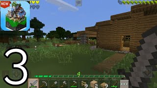 MasterCraft New Crafting and Building Game 2020  Survival House  Gameplay Part 3 Android iOS [upl. by Ruscio718]