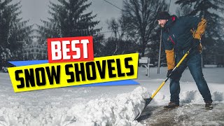 Snow Shovels 👌 Top 5 Snow Shovel Picks  2024 Review [upl. by Nnoryt]