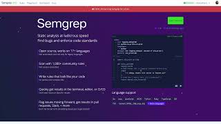 Semgrep Quick Start Tutorial [upl. by Patience]