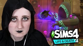 lilgrimsie plays The Sims 4 Life amp Death Streamed 103124 [upl. by Lemrac]