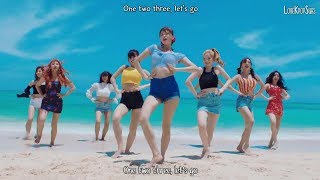 Twice  Dance The Night Away MV EngRomHan HD [upl. by Aiet334]