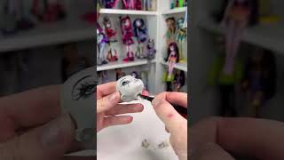 Rerooting a frankie monster high doll part 1 Shorts [upl. by Ycnalc]