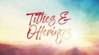 Easter Background Risen Easter Sunday Tithes and Offerings Video [upl. by Namajneb]