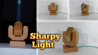 How To Make Sharpy Light kaise banaye sharpy light at home mini sharpy light kaise banaye [upl. by Wiltshire598]