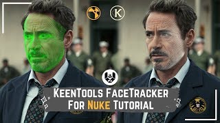 KeenTools FaceTracker for Nuke Tutorial  Episode02 [upl. by Attelrak]