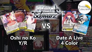 Oshi no Ko YR vs Date A Live 4Color Weiss Schwarz [upl. by Jillene727]