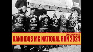 Bandidos MC National Run 2024 – THE WHOLE FILM Long Version [upl. by Cami]