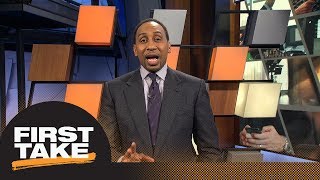 Stephen A Smith gives advice to Blake Bortles on LeBron James comparison  First Take  ESPN [upl. by Scarface]