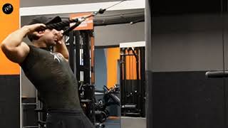 Cable Face Pull Demonstration For Beginners  Rear Delt Shoulder Exercise Tutorial For Correct Form [upl. by Brandtr612]