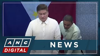 PH Senate to issue manifesto rejecting peoples initiative on charter change  ANC [upl. by Sokairyk]