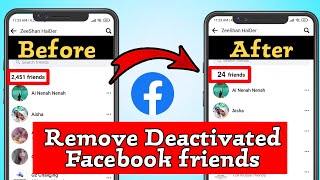 How To Remove All Deactivated Facebook Friends at Once  Unfriend All Inactive Account in One Click [upl. by Wager]