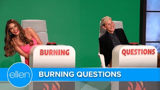 Sofía Vergara Answers Ellen’s ‘Burning Questions’ [upl. by Pruchno]