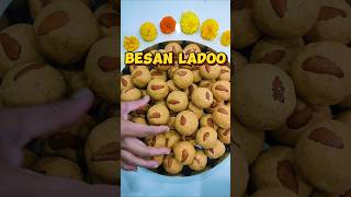 🪔BESAN LADOO✨ shorts DIWALI SERIES PT 3 [upl. by Hamal9]