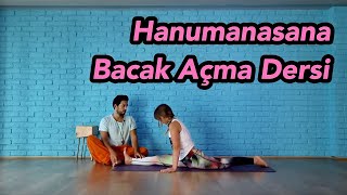 Hanumanasana Bacak Açma Yoga Dersi Başlangıç Seviye [upl. by Peirce]