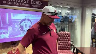 FSU Baseball  Link Jarrett speaks on team’s development entering preseason practice [upl. by Tsnre]