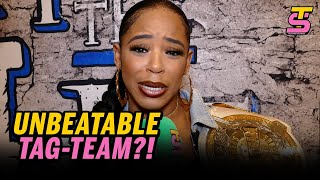 quotWhos going to STOP usquot Bianca Belair declares WAR in Triple Threat match [upl. by Talya480]