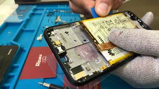 Disassembly  Sostituzione Display Huawei P20 Lite  Ripara tutorial [upl. by Airtemad]