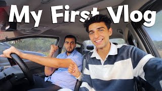 My First Vlog  Moppy Vlogs [upl. by Nauqan]