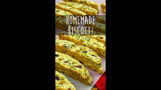 Simple and Delicious Biscotti Recipe HowDoYouDo shorts [upl. by Etnuad]