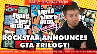 Rockstar is ReMastering GTA Trilogy  MORE Daily Nerd News [upl. by Pauly]