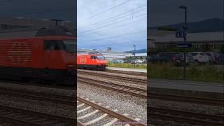 Zugsichtung SBB Re 460 beim Bahnhof Rupperswil [upl. by Floss418]