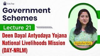 Deen Dayal Antyodaya Yojana National Livelihoods Mission DAYNRLM Imp Government Schemes amp MCQs [upl. by Ru]