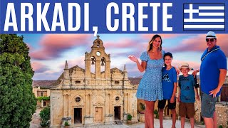 Crete Greece Vlog ARKADI Monastery Is A MUSTSEE 🇬🇷 [upl. by Desirae988]