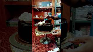 Chocolate flavour cake 🎂 cake banane ka Sahi tarika ll cake decorating idea dancehall cake song [upl. by Eneroc]