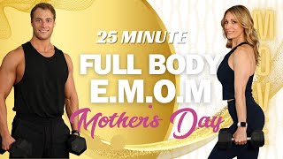 25 Minute EMOM Workout with Tracy amp Stratton  Mothers Day Workout [upl. by Anthony]