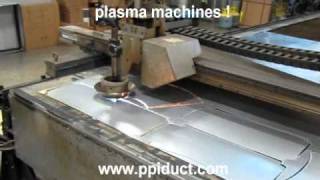 MG PLASMA cutting table 100 amp Hypertherm MAX 100 Burney CNCwmv [upl. by Reiss]