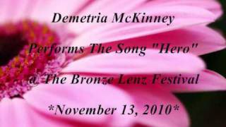 Demetria McKinney Hero Song [upl. by Ynnij]