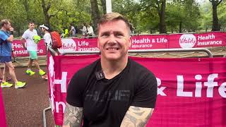 David Weir on his win at the Vitality London 10000 Paris Paralympics and BerlinNYC Marathon plans [upl. by Sybil203]