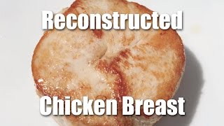 Reconstructed Chicken Breast Using Activa RM aka Meat Glue  Transglutaminase [upl. by Doralynne107]