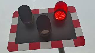 antrim station level crossing co antrim 11124 [upl. by Rockefeller766]