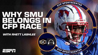 I DONT NEED TO DEFEND MY SCHEDULE 🗣️ Rhett Lashlee makes SMUs CFP case  SVP with SC [upl. by Dnalyag36]