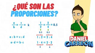 ¿QUÉ SON LAS PROPORCIONES Super facil  Para principiantes [upl. by Oidualc928]