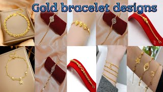 Gold bracelet designs latest gold bracelet chain design daily used were 2024desingsforgirl [upl. by Aharon]