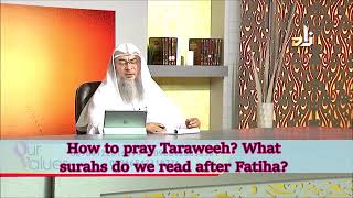 How to pray Taraweeh What Surahs to recite in it after fateha  Sheikh Assimalhakeem [upl. by Chafee]